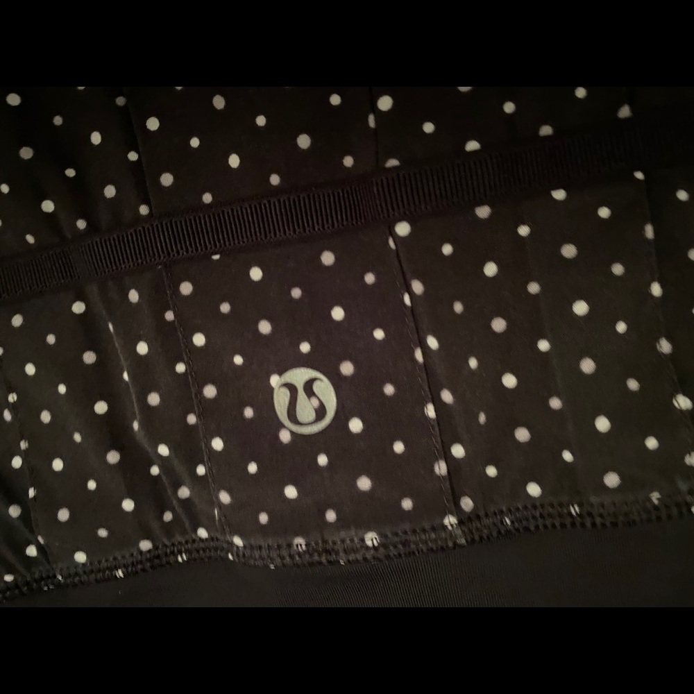 Vintage Lululemon 8 TALL Pace Setter Chevron Dot skirt skort y2k athleisure - Picture 9 of 11